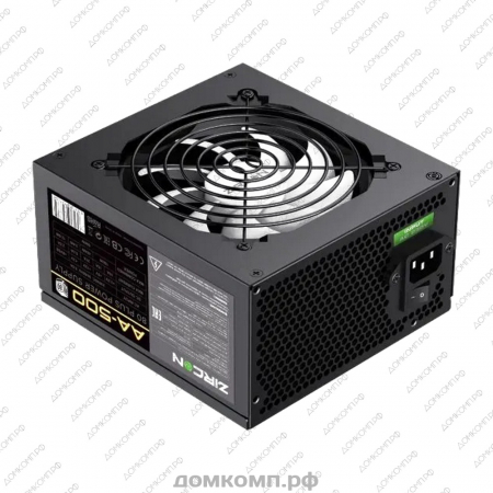 Блок питания 500 Вт Zircon AA-500W недорого. домкомп.рф